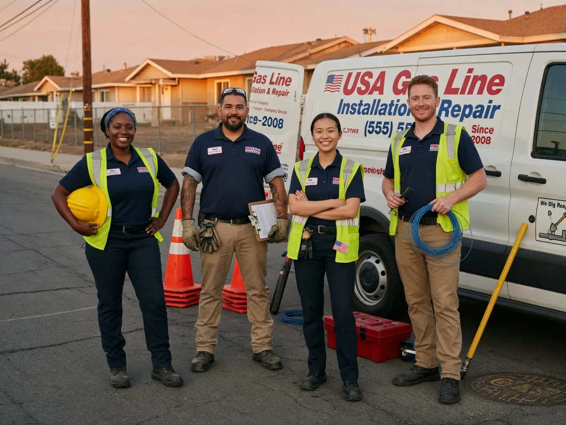 Gas Line Installation company in Ottsville, PA